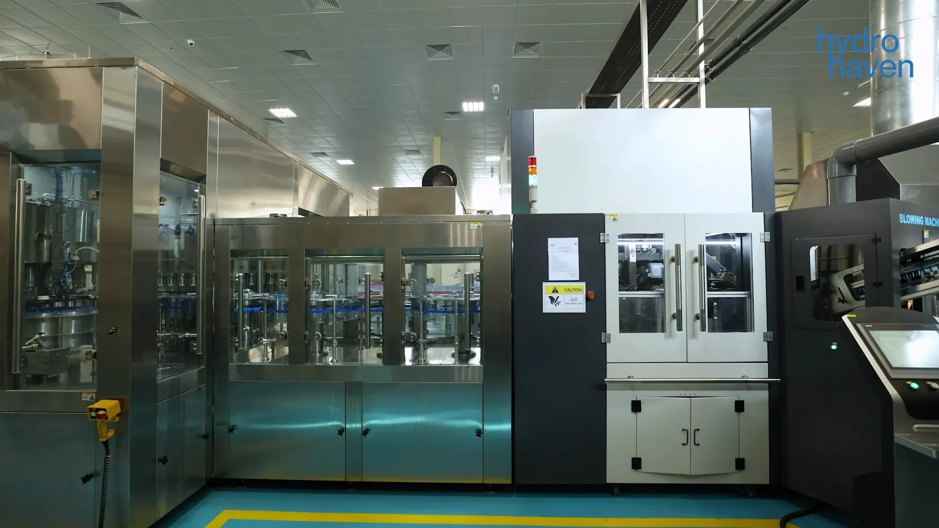 Hydro Haven's energy-efficient production hall, line installed in 2025