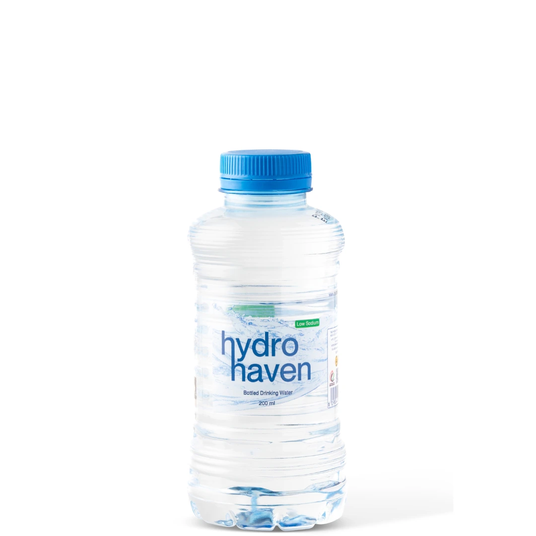 Hydro Haven 200ml purified water bottle, UAE